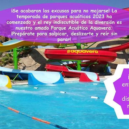 Casa Baja Naturista Con Patio En Primera Linea! Vera Ngoại thất bức ảnh